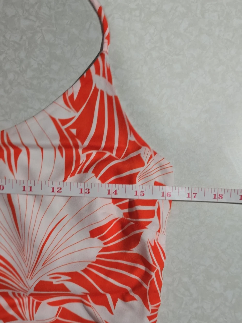 J. Crew Orange  and White  Tropical Floral‎ Camisole Mini Dress Size 2